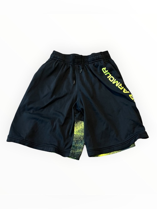 Under Armour Other - ◼️UNDER ARMOUR: Boy size M, black w/design logo athletic shorts, preowned◼️